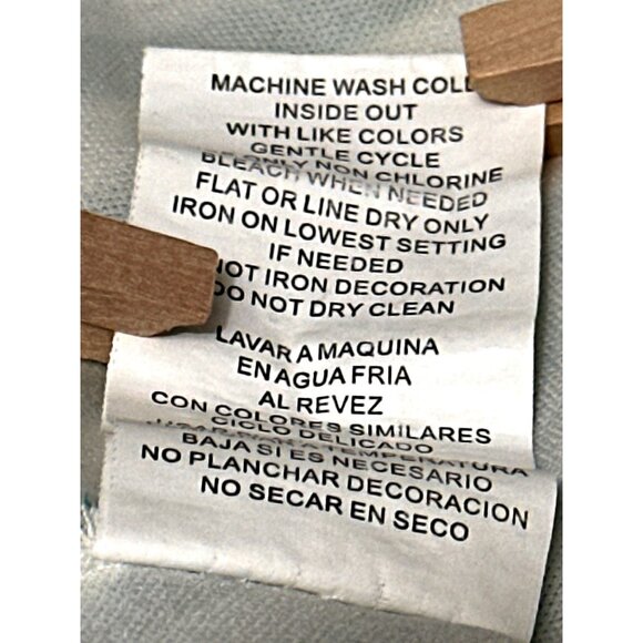 My Michelle Size XL White Teal Chevron Tie Neck Lined Laceback Boho Resort Dress - Picture 8 of 12